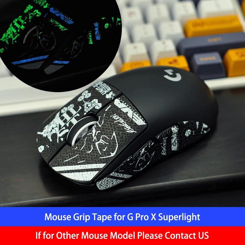 Фосфоресцирующая Нескользящая неоновая наклейка Hokeyio в виде мыши GPX для Logitech G Pro X Superlight
Фосфоресцирующая Нескользящая неоновая наклейка Hokeyio в виде мыши GPX для Logitech G Pro X Superlight
