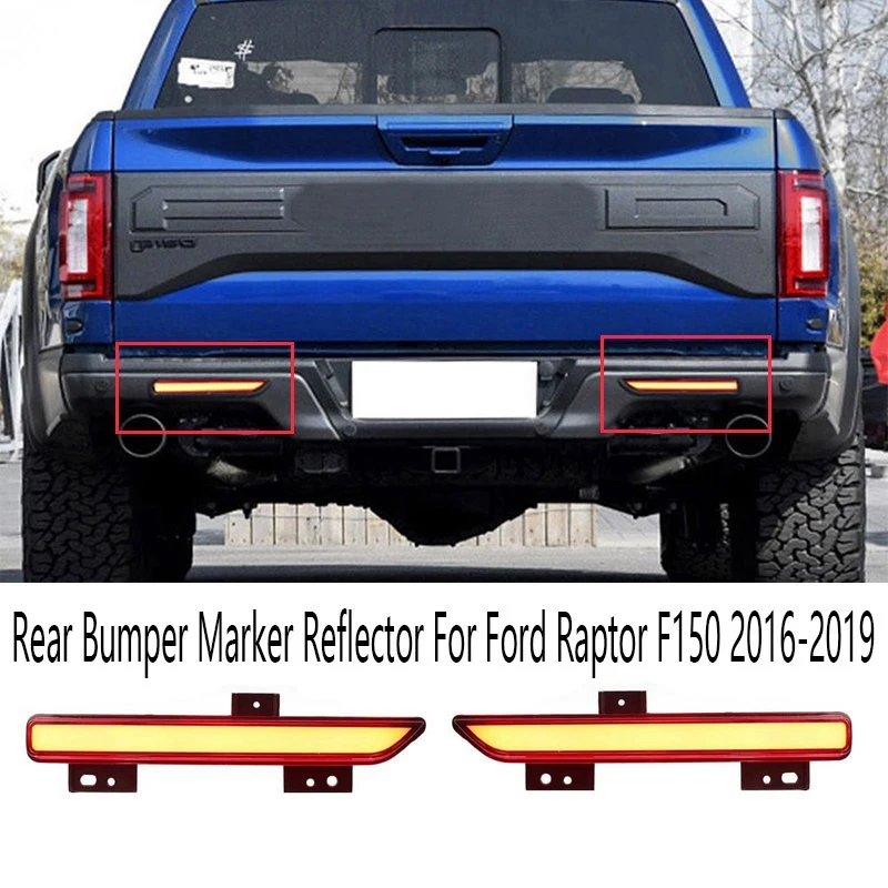 1 пара, левый и правый габаритный фонарь для заднего бампера Ford Raptor F150 2016-2019
1 пара, левый и правый габаритный фонарь для заднего бампера Ford Raptor F150 2016-2019