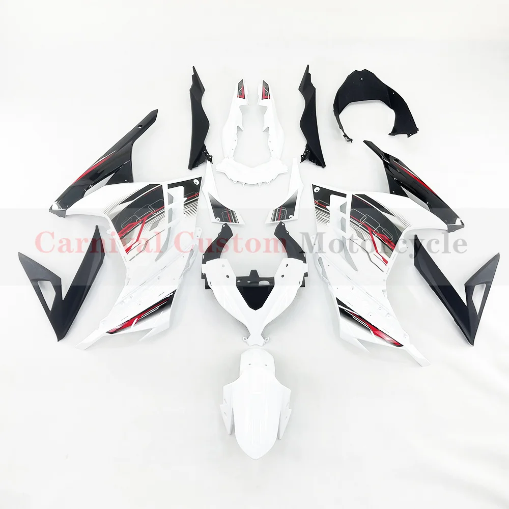 White Black Motorcycle Complete Fairing Kit For Kawasaki Ninja 300 EX300 NINJA 300 2013 2014 2015 2016 2017 ABS
White Black Motorcycle Complete Fairing Kit For Kawasaki Ninja 300 EX300 NINJA 300 2013 2014 2015 2016 2017 ABS