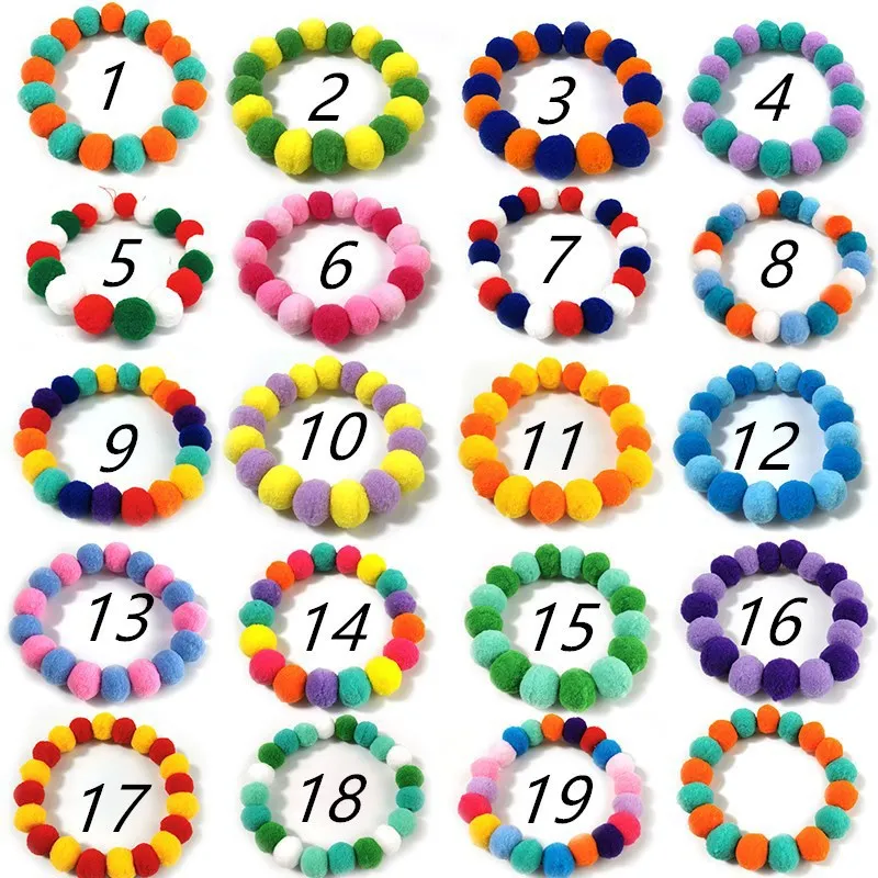 Soft Fur Ball Colorful Pet Dog Kitten Plush Ball Candy Necklace Decorative Collar Lovely And Lively Style
Soft Fur Ball Colorful Pet Dog Kitten Plush Ball Candy Necklace Decorative Collar Lovely And Lively Style