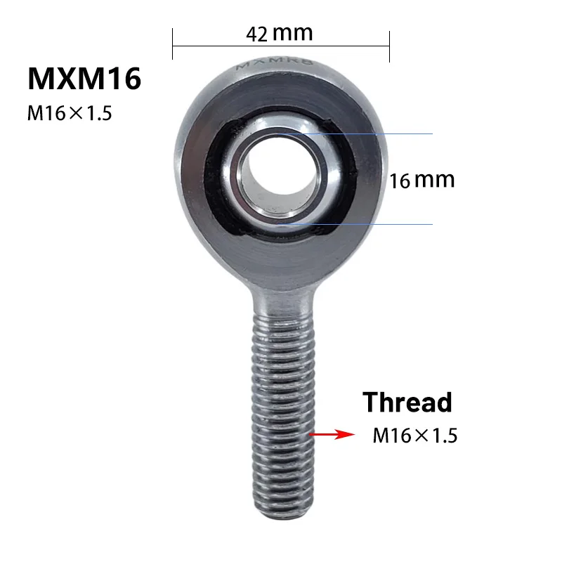 MXMR16 MXML16 M16*2,0 M16*1,5 метрический слот погрузчика для гоночного автомобиля с правой и левой резьбой Heim шарнирный подшипник стержня
MXMR16 MXML16 M16*2,0 M16*1,5 метрический слот погрузчика для гоночного автомобиля с правой и левой резьбой Heim шарнирный подшипник стержня