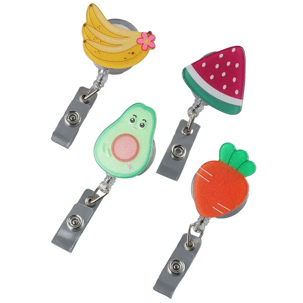 Orange Retractable Badge Reel Holder Green Yellow Fruit Retractable Badge Reel Red Plastic Funny Cartoon Name Badge Reels
Orange Retractable Badge Reel Holder Green Yellow Fruit Retractable Badge Reel Red Plastic Funny Cartoon Name Badge Reels