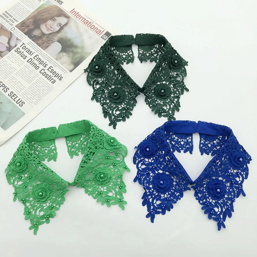 Модный ажурный ложный воротник для женщин, ожерелье для рубашки, ложный воротник для свитера, рубашки, съемные воротники, фуаксиальные воротники
Модный ажурный ложный воротник для женщин, ожерелье для рубашки, ложный воротник для свитера, рубашки, съемные воротники, фуаксиальные воротники