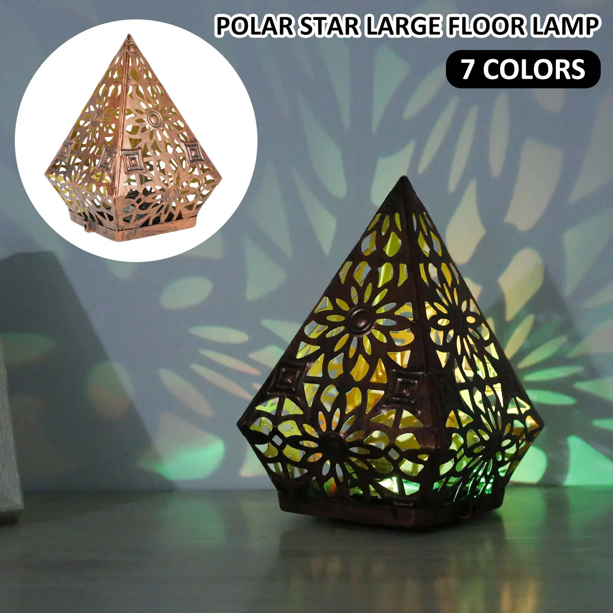 Напольная Светодиодная лампа Polar Star, железная лампа с 3D рисунком в богемном стиле, с геометрическим рисунком, декоративный светильник на бат...
Напольная Светодиодная лампа Polar Star, железная лампа с 3D рисунком в богемном стиле, с геометрическим рисунком, декоративный светильник на бат...