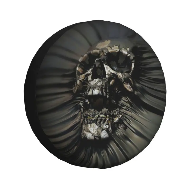 Horror Skull Wrap Tire Cover 4WD 4x4 SUV Gothic Death Skeleton Spare Wheel Protector for Honda CRV Car
Horror Skull Wrap Tire Cover 4WD 4x4 SUV Gothic Death Skeleton Spare Wheel Protector for Honda CRV Car