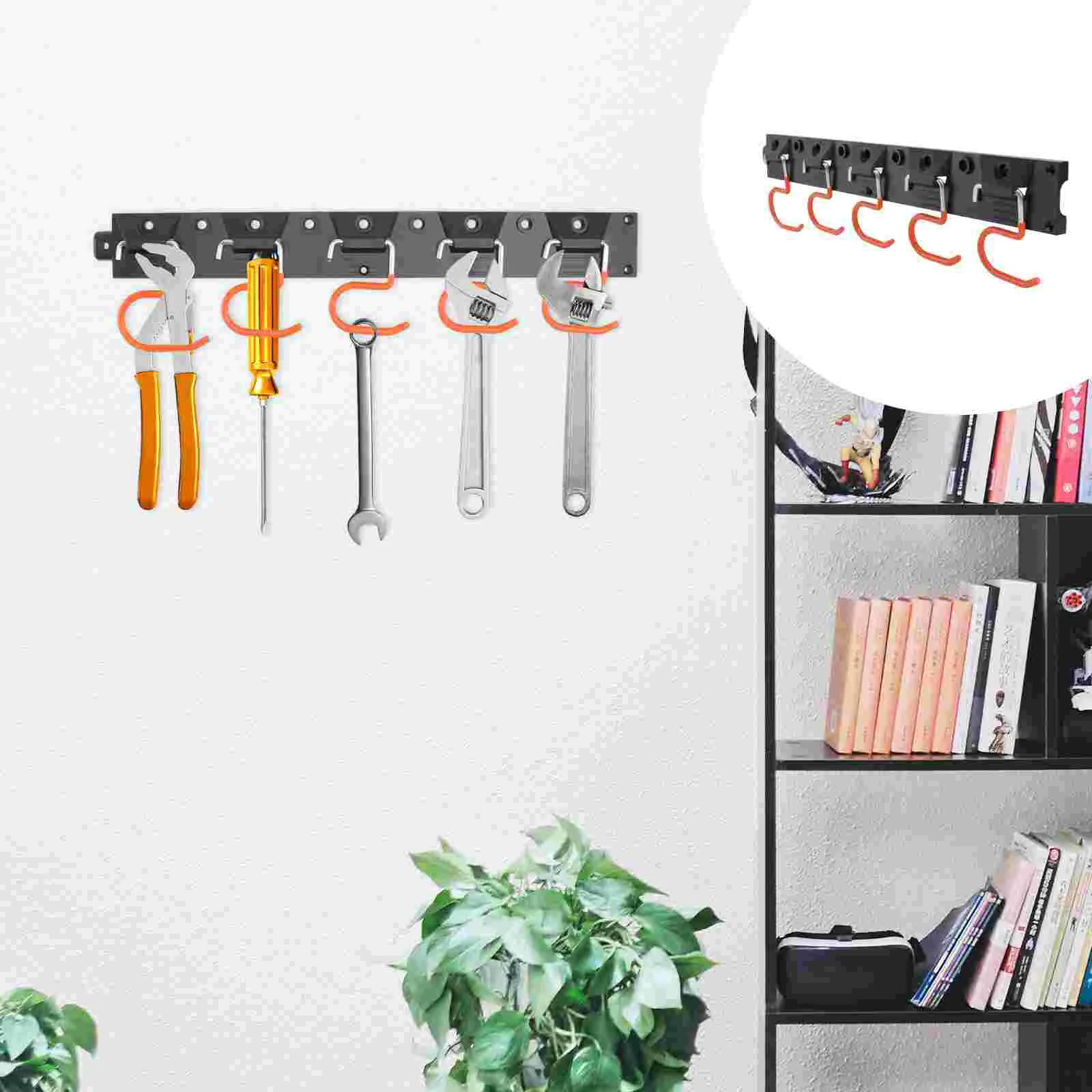 Gardening Tool Storage Wall Hanging Holder Metal Rack Hook Hanger Clothing Garage Bike Wall-mounted
Gardening Tool Storage Wall Hanging Holder Metal Rack Hook Hanger Clothing Garage Bike Wall-mounted