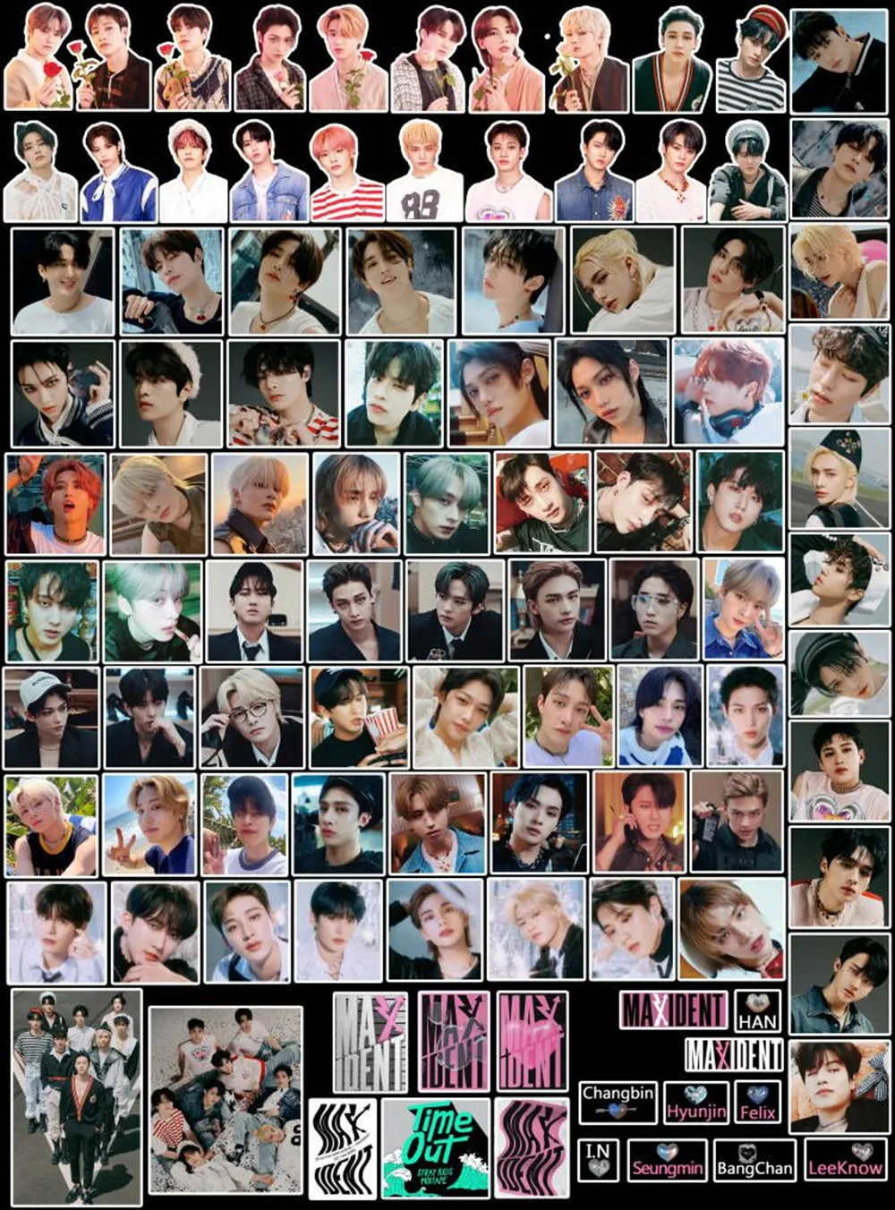 100pcs Kpop Stray Kids MAXIDENT Stickers Straykids Photo Album Stickers NOEASY GO LIVE ODDINARY Personalized Sticker Fans Gifts
100pcs Kpop Stray Kids MAXIDENT Stickers Straykids Photo Album Stickers NOEASY GO LIVE ODDINARY Personalized Sticker Fans Gifts
