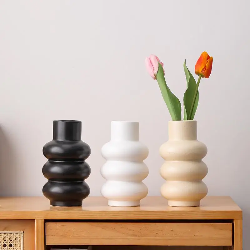 Ceramic Vase Home Decor Flower Vase Living Room Decoration Vase for Pampas Grass Room Decor Table Centerpieces Decoration 
Ceramic Vase Home Decor Flower Vase Living Room Decoration Vase for Pampas Grass Room Decor Table Centerpieces Decoration