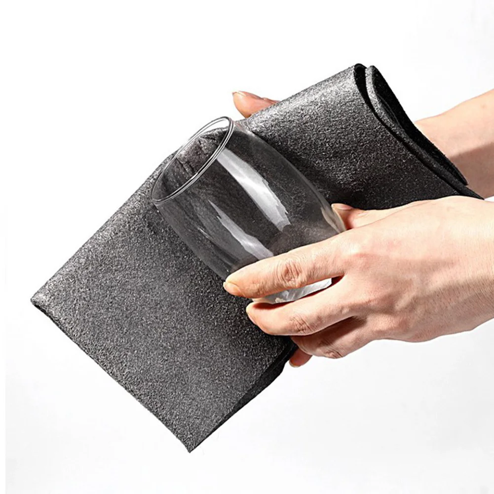 Cleaning Cloth Wipe Rag Not Leave Marks Watermark For Wipe Stainless Steel Porcelain Mirror Glass Household Scouring Pads
Cleaning Cloth Wipe Rag Not Leave Marks Watermark For Wipe Stainless Steel Porcelain Mirror Glass Household Scouring Pads
