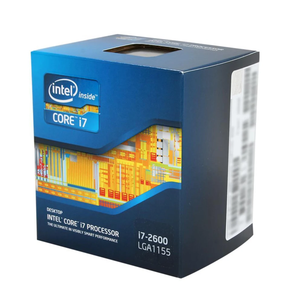 

Intel Core i7-2600 2nd Gen Sandy Bridge Quad-Core 3.4GHz (3.8GHz Turbo Boost) LGA 1155 95W Intel Graphics 2000 Desktop Processor