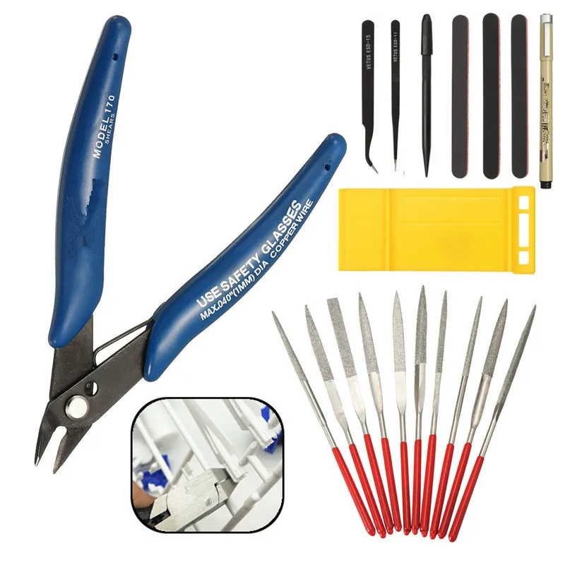 DIY Basic Tools Craft Set Car Model Building Repair Kit For Modeler Basic Production Base Assembly Model Tool Set
DIY Basic Tools Craft Set Car Model Building Repair Kit For Modeler Basic Production Base Assembly Model Tool Set