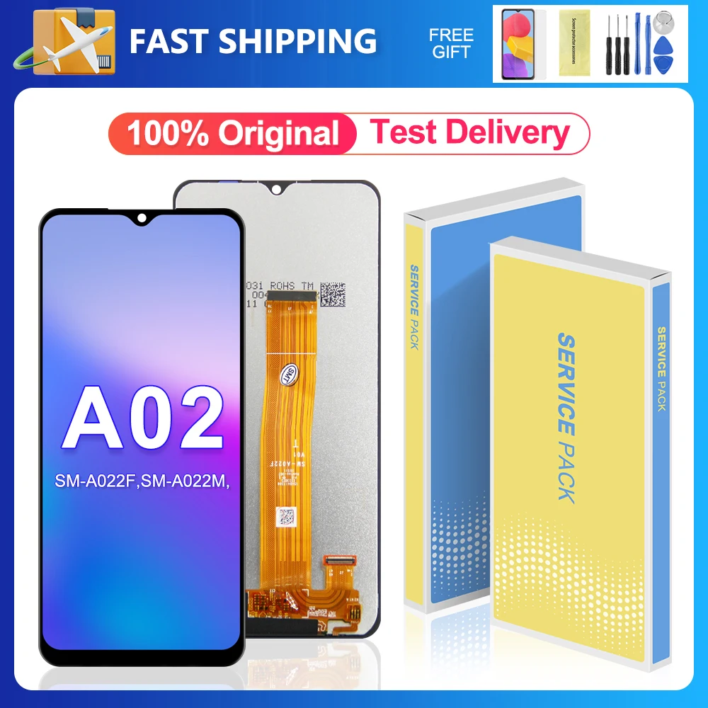 6.5'' Original Screen For Samsung Galaxy A02 SM-A022 A022m LCD Display Touch Screen Digitizer Replacement For Samsung A022F
6.5'' Original Screen For Samsung Galaxy A02 SM-A022 A022m LCD Display Touch Screen Digitizer Replacement For Samsung A022F