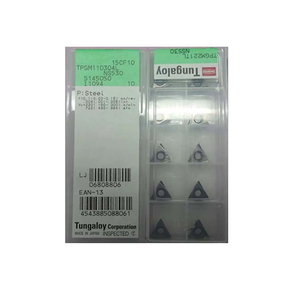 Tungaloy 100% Original TPGM TPGM11 TPGM110304 TPGM110304L NS530 Finishing Carbide Turning Inserts Tools
Tungaloy 100% Original TPGM TPGM11 TPGM110304 TPGM110304L NS530 Finishing Carbide Turning Inserts Tools