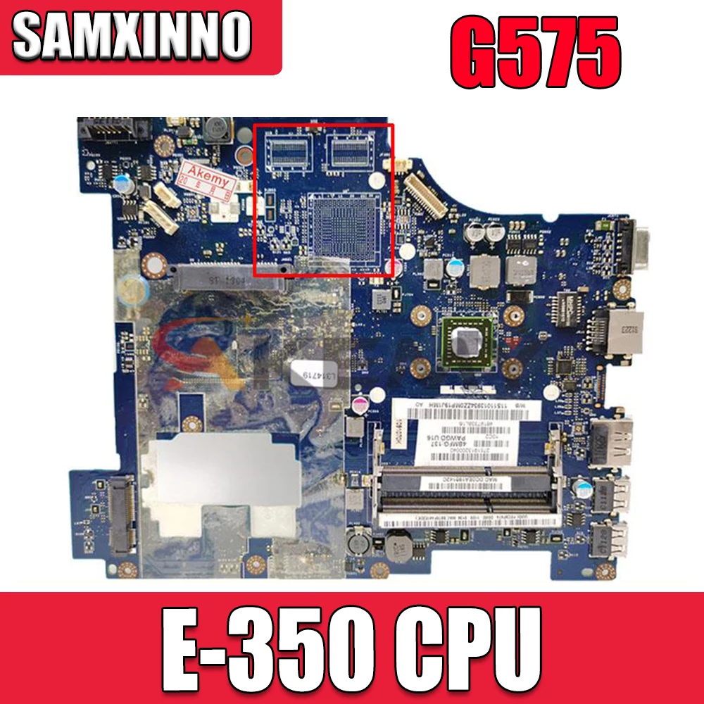 LA-6757P для Lenovo G575 материнская плата w/ APU E-350 CPU DDR3 работает
LA-6757P для Lenovo G575 материнская плата w/ APU E-350 CPU DDR3 работает