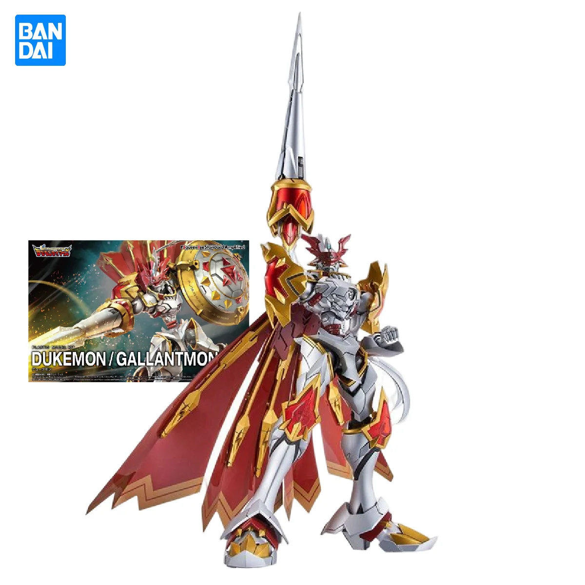 Bandai Figure Rise Anime Figure Digimon Adventure Dukemon/Gallantmon Assembled Model with Box Collection Gift for Friends
Bandai Figure Rise Anime Figure Digimon Adventure Dukemon/Gallantmon Assembled Model with Box Collection Gift for Friends