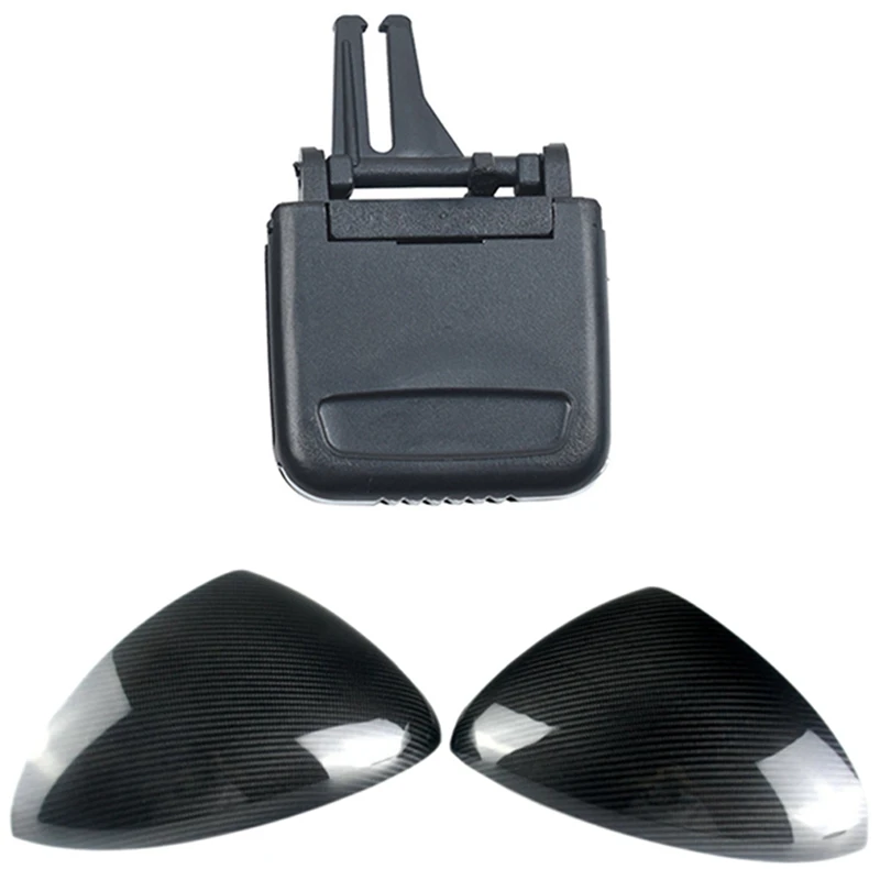 2Pcs Car Carbon Fiber Side Rear View Mirror Cover Trim With Air Conditioning Outlet (Front Row)
2Pcs Car Carbon Fiber Side Rear View Mirror Cover Trim With Air Conditioning Outlet (Front Row)