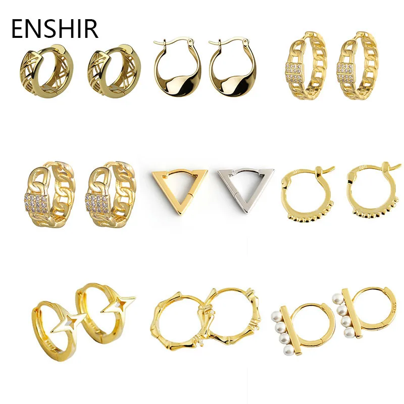 ENSHIR New Creative Geometric Irregular Hoop Earrings For Women Accessories Luxury Jewelry Wholesale
ENSHIR New Creative Geometric Irregular Hoop Earrings For Women Accessories Luxury Jewelry Wholesale