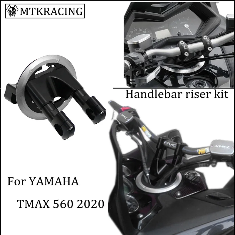 MTKRACING For TMAX 560 TMAX560 2012-2020 TMAX 530 2012-2018 Kit Riser Pour Guidon Handle Riser
MTKRACING For TMAX 560 TMAX560 2012-2020 TMAX 530 2012-2018 Kit Riser Pour Guidon Handle Riser