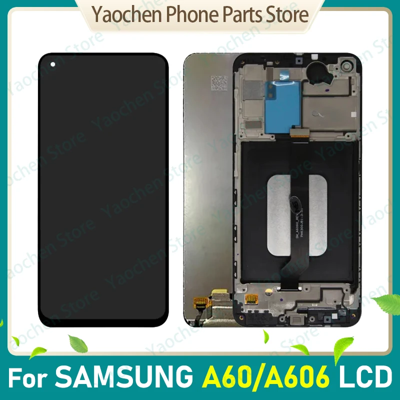 New 6.3" For Samsung Galaxy A60 Display A606F LCD Touch Screen For Samsung Galaxy A606 LCD A60 60 A606Y Digitizer
New 6.3" For Samsung Galaxy A60 Display A606F LCD Touch Screen For Samsung Galaxy A606 LCD A60 60 A606Y Digitizer