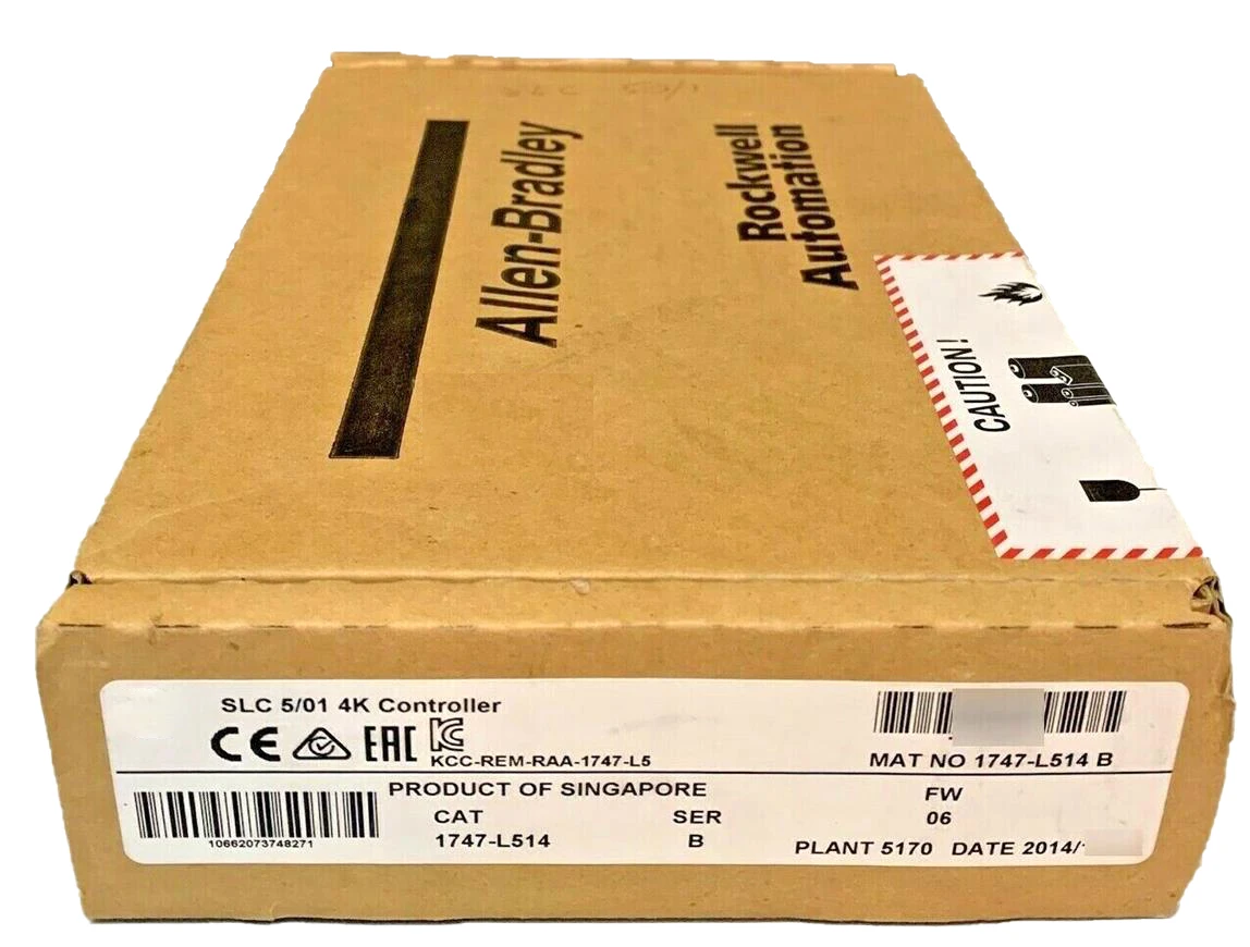 New Original In BOX 1747-L514 {Warehouse stock} 1 Year Warranty Shipment within 24 hours
New Original In BOX 1747-L514 {Warehouse stock} 1 Year Warranty Shipment within 24 hours