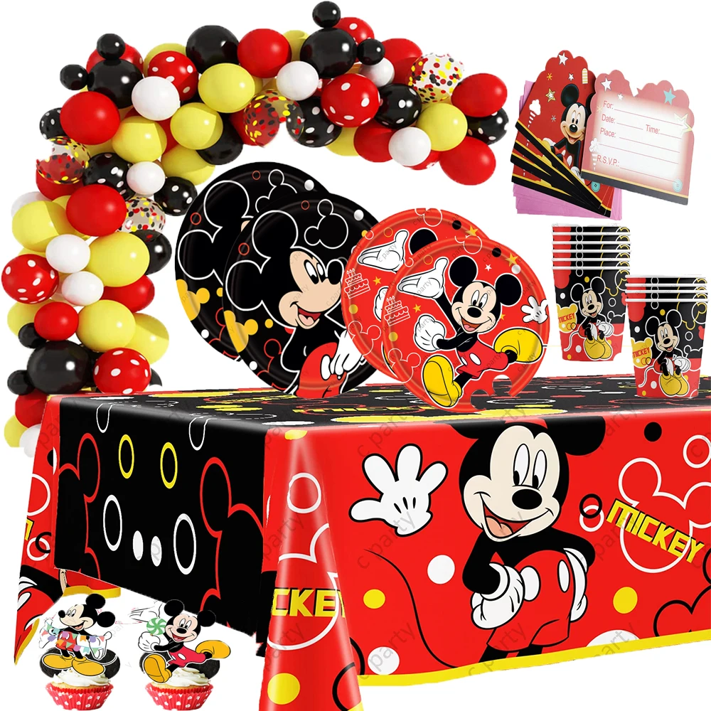 Товары для вечеринки в честь Дня рождения Микки Маус товары для вечеринки украшение для детского душа одноразовая посуда баннер тарелка во...
Товары для вечеринки в честь Дня рождения Микки Маус товары для вечеринки украшение для детского душа одноразовая посуда баннер тарелка во...