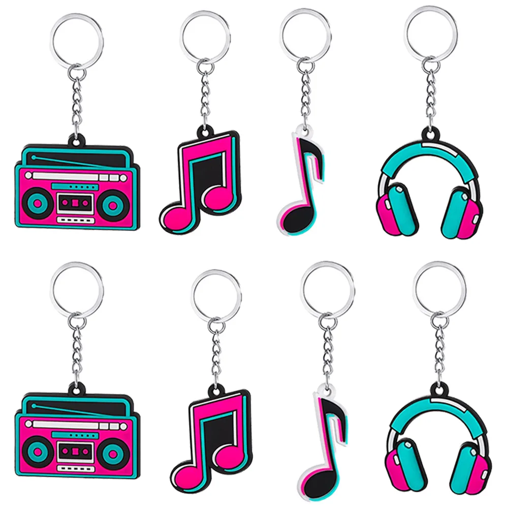 20 Pcs Music Party Favors Silicone Keychain Musical Note Keychain Roll Themed Keychains Music Themed Party Supplies
20 Pcs Music Party Favors Silicone Keychain Musical Note Keychain Roll Themed Keychains Music Themed Party Supplies