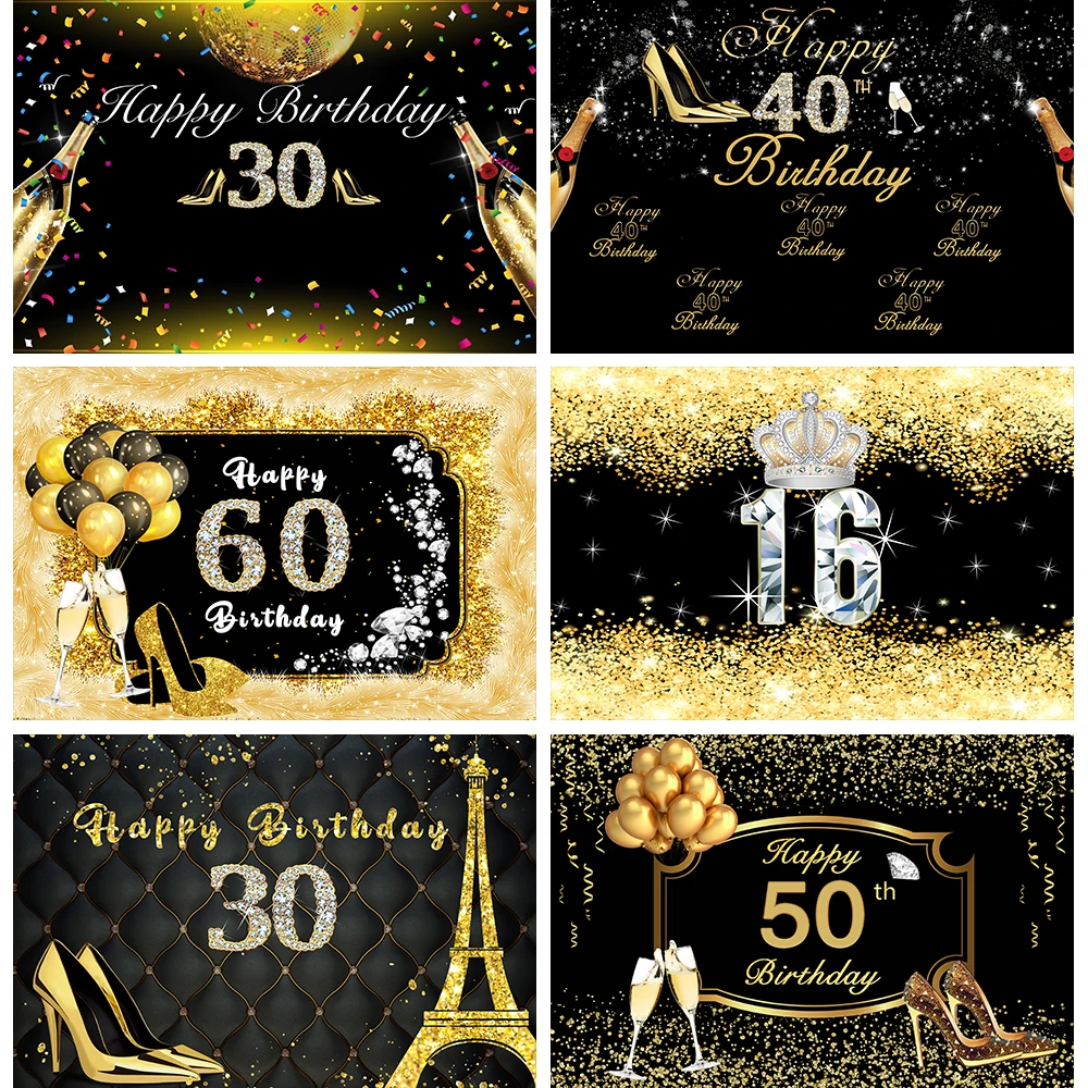 Gold Glitter Birthday Photo Backdrop Custom 30 40 50 60 Birthday Anniversary Wall Decoration Photography Backgrounds Phonephotos
Gold Glitter Birthday Photo Backdrop Custom 30 40 50 60 Birthday Anniversary Wall Decoration Photography Backgrounds Phonephotos