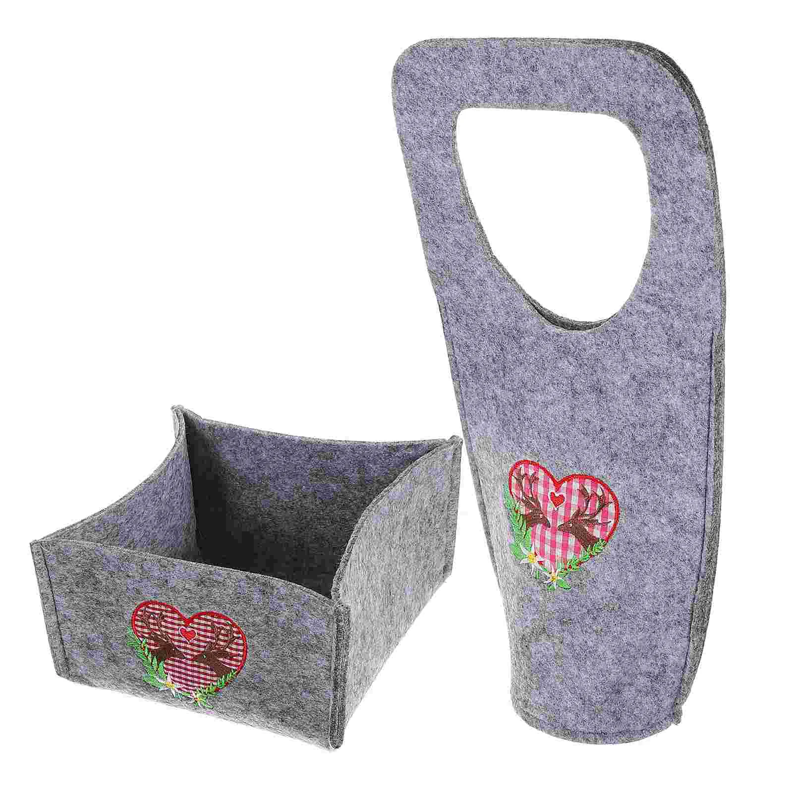 Reusable Bag Practical Beer Christmas Gift Portable Bottle Carrying Champagne Holiday Storage Party
Reusable Bag Practical Beer Christmas Gift Portable Bottle Carrying Champagne Holiday Storage Party