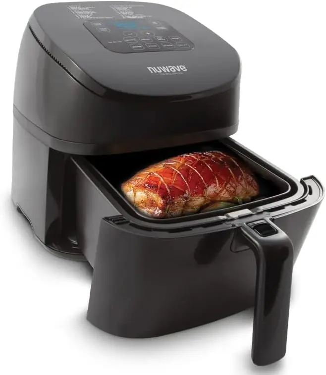(Renewed) 4.5-Qt Air Fryer, 100 Pre-Programmed Recipes & 100 Memory Slots to Save & Recall Favorite Recipes, 100°F-400
(Renewed) 4.5-Qt Air Fryer, 100 Pre-Programmed Recipes & 100 Memory Slots to Save & Recall Favorite Recipes, 100°F-400