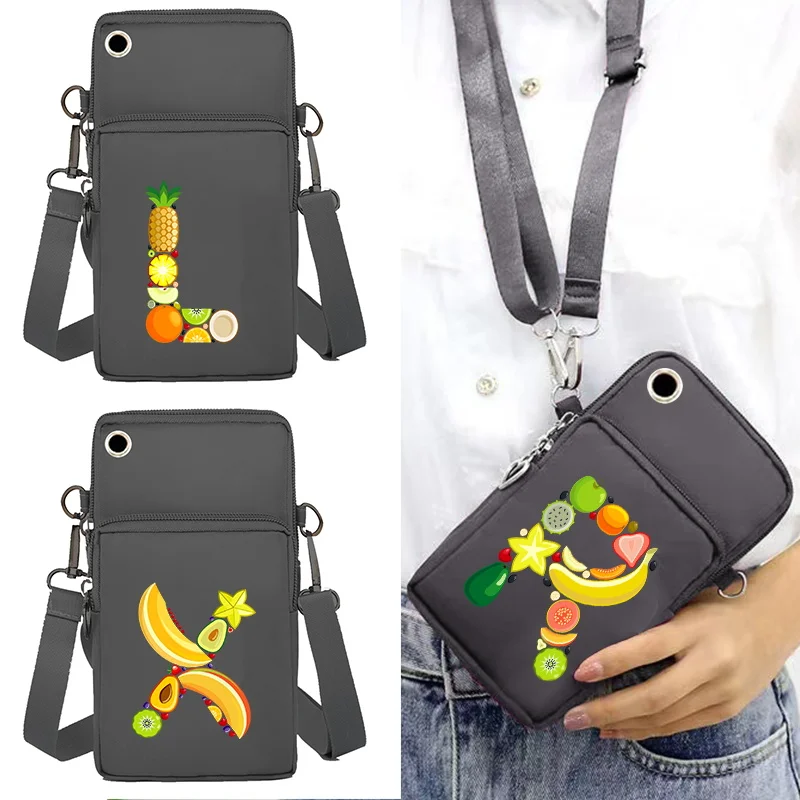 Universal Mobile Phone Bags for Iphone 11 12 13 Pro Cell Phone Pouch Sports Handbag Fruit Letter Print Shoulder Bag Card Case
Universal Mobile Phone Bags for Iphone 11 12 13 Pro Cell Phone Pouch Sports Handbag Fruit Letter Print Shoulder Bag Card Case