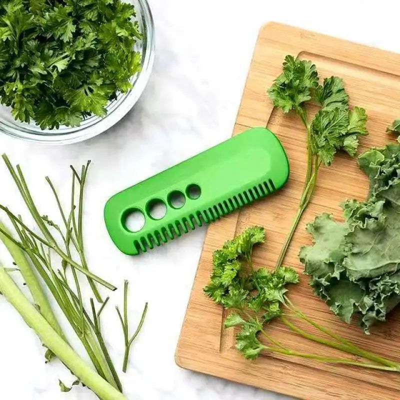 Herb Eliminator Vegetable Leaf Comb Household Kitchen Multifunctional Gadgets Cooking Portable Cooking Tools Kitchen Accessories 
Herb Eliminator Vegetable Leaf Comb Household Kitchen Multifunctional Gadgets Cooking Portable Cooking Tools Kitchen Accessories