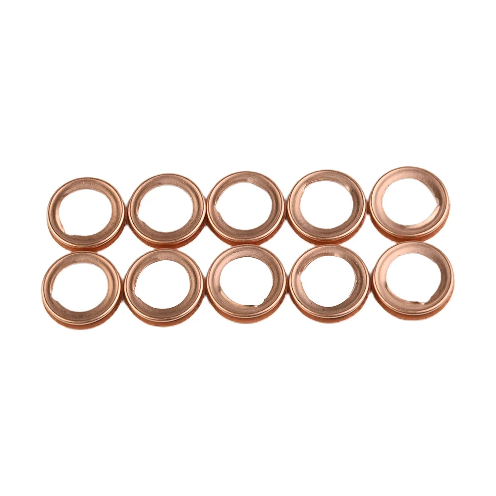 10pcs Metal Oil Drain Plug Crush Washer Gasket 11026-01M02 For Nissan 370Z / For Cube 2010 For Infiniti 2010-2011 For GT-R
10pcs Metal Oil Drain Plug Crush Washer Gasket 11026-01M02 For Nissan 370Z / For Cube 2010 For Infiniti 2010-2011 For GT-R