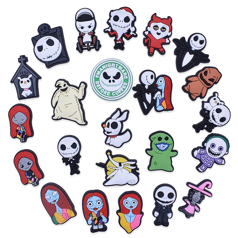 New Halloween Series Shoe Buckle Cute Scary Ghost Skull Cartoon Sneakers Accessories Souvenir Decoration Kids X-mas Party Gifts
New Halloween Series Shoe Buckle Cute Scary Ghost Skull Cartoon Sneakers Accessories Souvenir Decoration Kids X-mas Party Gifts
