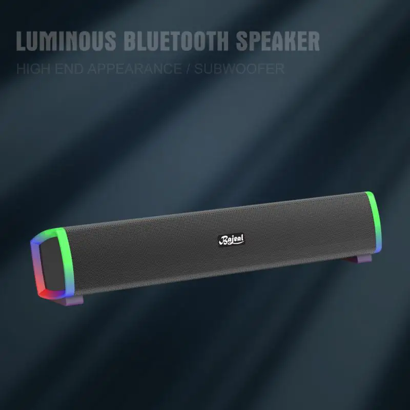 For Home Party Bar Rgb Speaker Bar Usb Powered Usb Rechargeable -compatible Speakers 1500mah Led Ambient Light
For Home Party Bar Rgb Speaker Bar Usb Powered Usb Rechargeable -compatible Speakers 1500mah Led Ambient Light