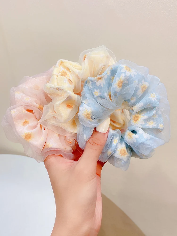 Spring Women Sweet Outdoor Double Layer Cloth Elastic Hair Bands Flower Ponytail Hold HairTie Scrunchie Fashion Hair Accessories
Spring Women Sweet Outdoor Double Layer Cloth Elastic Hair Bands Flower Ponytail Hold HairTie Scrunchie Fashion Hair Accessories