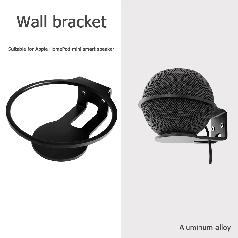 Enduring Practical Parts Components Metal Wall Mounts for Apple HomePod Mini Aluminum Hanger Stand Bracket Holder
Enduring Practical Parts Components Metal Wall Mounts for Apple HomePod Mini Aluminum Hanger Stand Bracket Holder