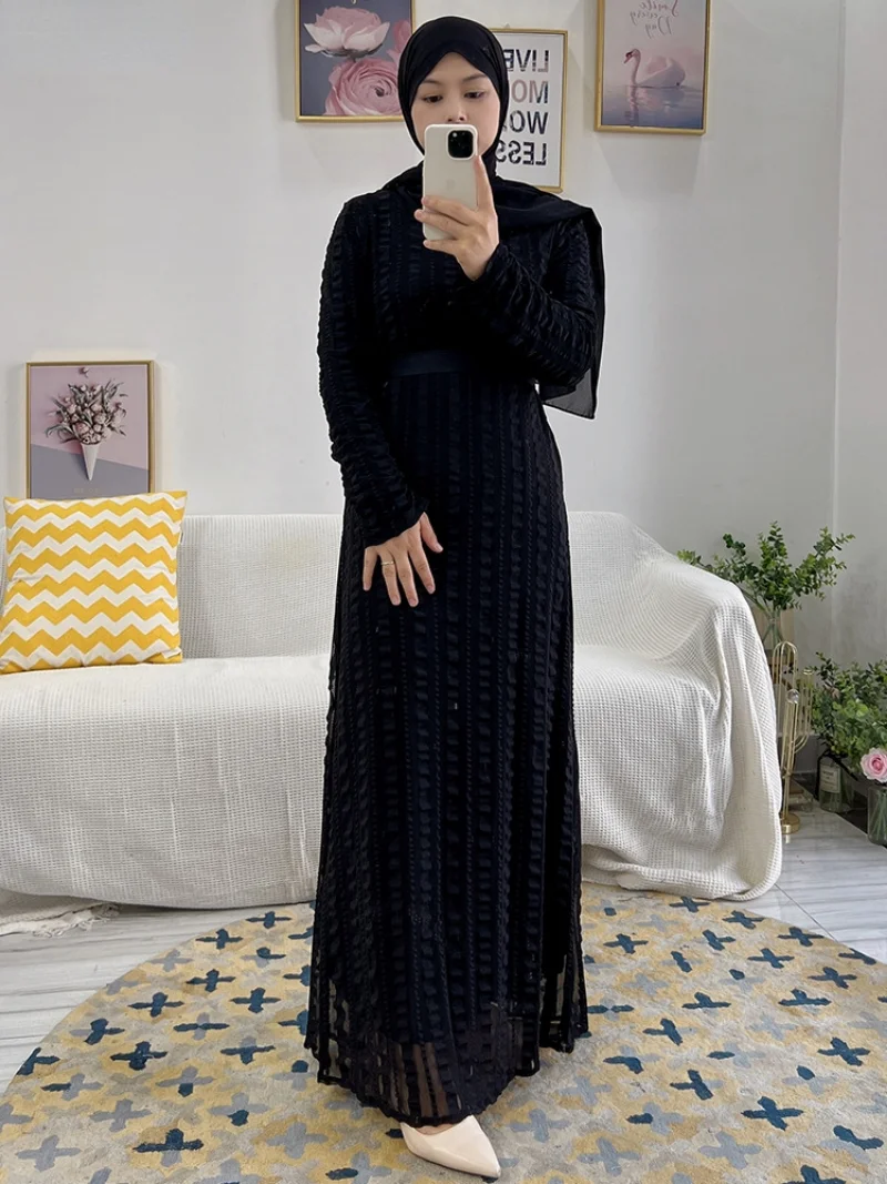 Turkey Muslim Women Dress Fall Abaya Dubai Party Maxi Long Dress Brief Solid O Neck Full Sleeve Loose Arab Oman Muslim Autumn
Turkey Muslim Women Dress Fall Abaya Dubai Party Maxi Long Dress Brief Solid O Neck Full Sleeve Loose Arab Oman Muslim Autumn