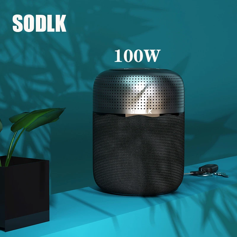 SODLK 100W High Power Bluetooth Speaker Outdoor Portable 5 Speakers Subwoofer Bluetooth Speaker IPX7 Waterproof High Quality 
SODLK 100W High Power Bluetooth Speaker Outdoor Portable 5 Speakers Subwoofer Bluetooth Speaker IPX7 Waterproof High Quality