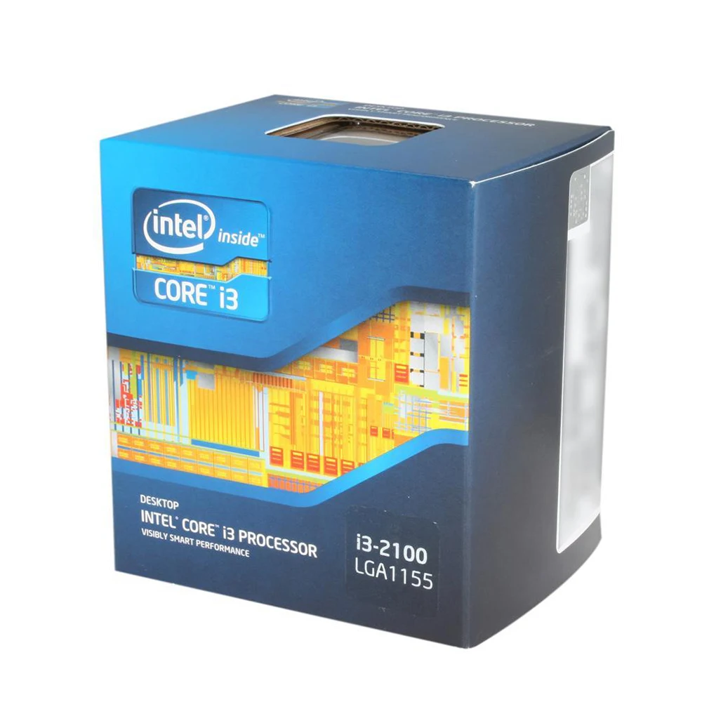 

Intel Core i3 2100 Core 2nd Gen Sandy Bridge Dual Core 3.1 GHz LGA 1155 Intel HD Graphics 2000 Desktop Processor BX80623I32100