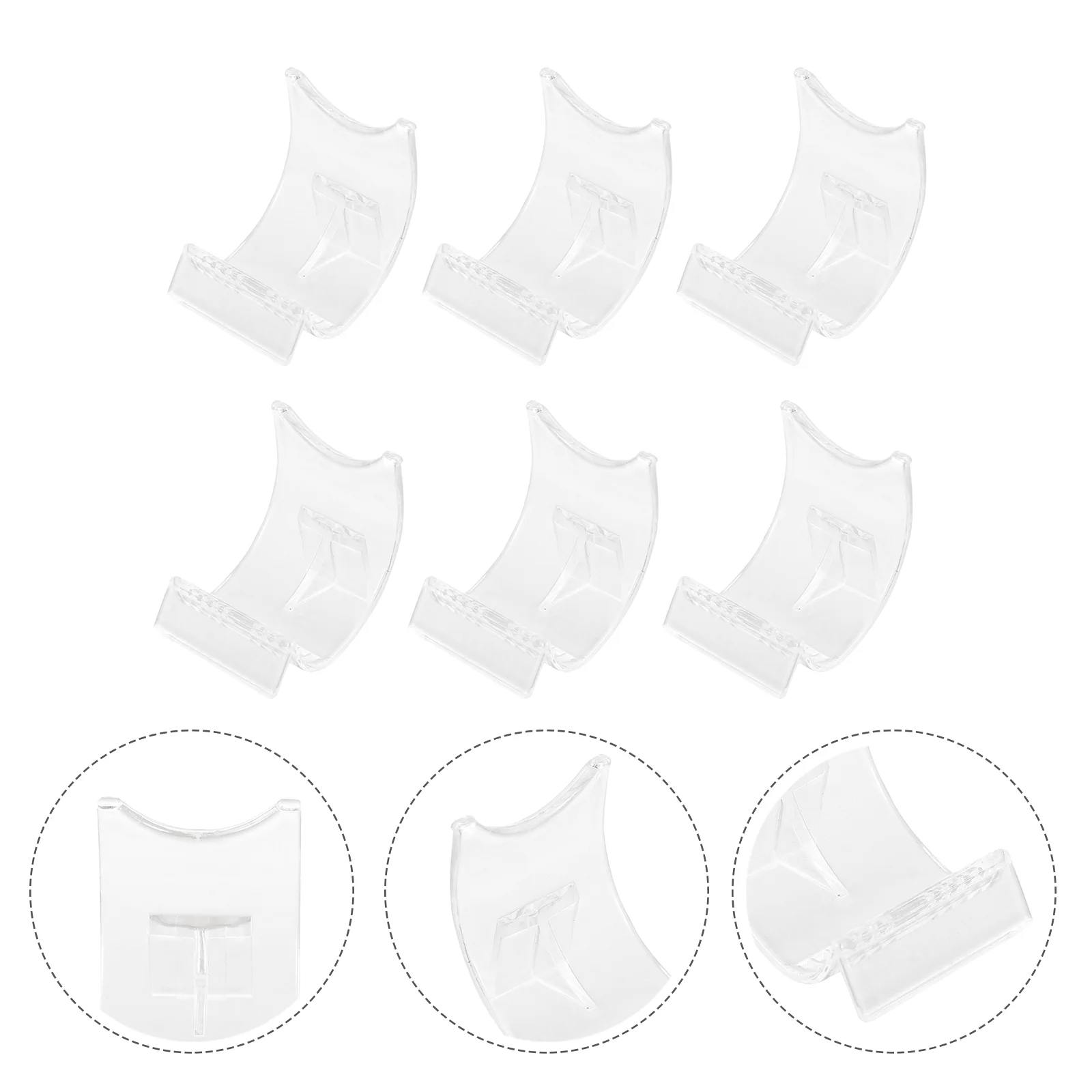 10 Pcs Display Stand Acrylic Brackets Phone Tablet Desk Holder Desktop Accessories
10 Pcs Display Stand Acrylic Brackets Phone Tablet Desk Holder Desktop Accessories