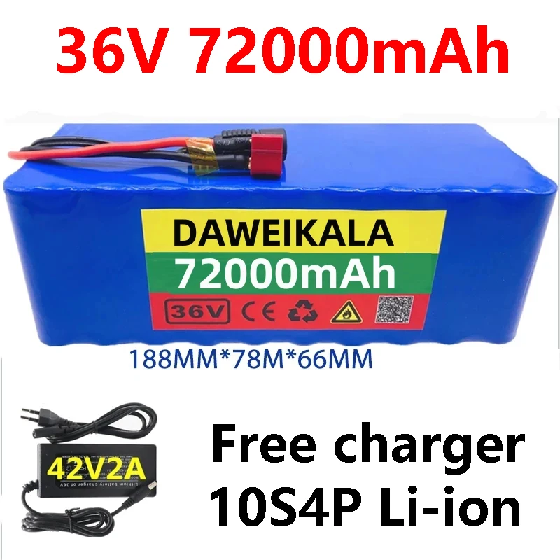 Batterie10S4P,36 В, 72 А · ч, 18650 Вт, электрический велосипед, с BMS встроенным интерфейсом, заряжаемый трубопровод 42 в подарок, 500
Batterie10S4P,36 В, 72 А · ч, 18650 Вт, электрический велосипед, с BMS встроенным интерфейсом, заряжаемый трубопровод 42 в подарок, 500