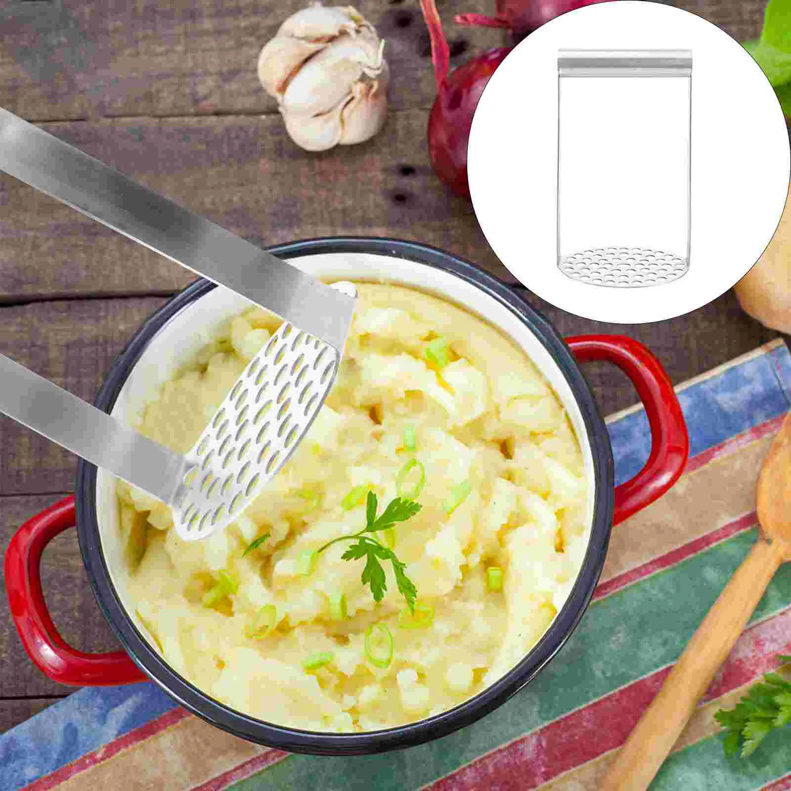 Potato Masher Ricer Garlic Steel Press Fruit Stainless Slicer Crusher Squeezer Metal Vegetable Hand Tool Manual Presser Lemon
Potato Masher Ricer Garlic Steel Press Fruit Stainless Slicer Crusher Squeezer Metal Vegetable Hand Tool Manual Presser Lemon