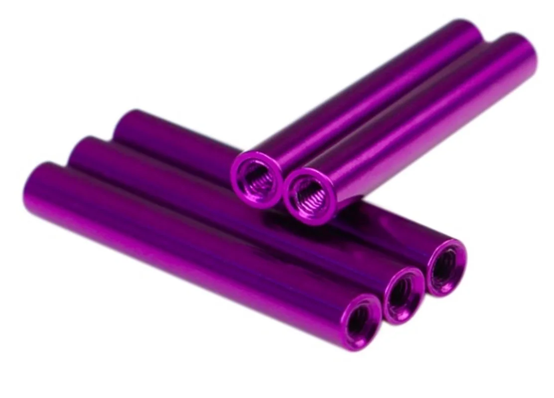 10pcs/lot Thickness:30-40MM Purple Round Hole Aluminum Alloy Nut For Aircraft Model Frame
10pcs/lot Thickness:30-40MM Purple Round Hole Aluminum Alloy Nut For Aircraft Model Frame