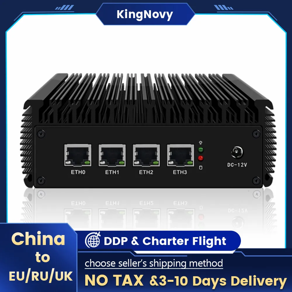 Мини-ПК 2,5G Soft Router брандмауэр 11-го поколения Pentium N6005 4 * Intel i225 Nics 2 * DDR4 безвентиляторный мини-ПК OPNsense VPN сервер Openwrt
Мини-ПК 2,5G Soft Router брандмауэр 11-го поколения Pentium N6005 4 * Intel i225 Nics 2 * DDR4 безвентиляторный мини-ПК OPNsense VPN сервер Openwrt