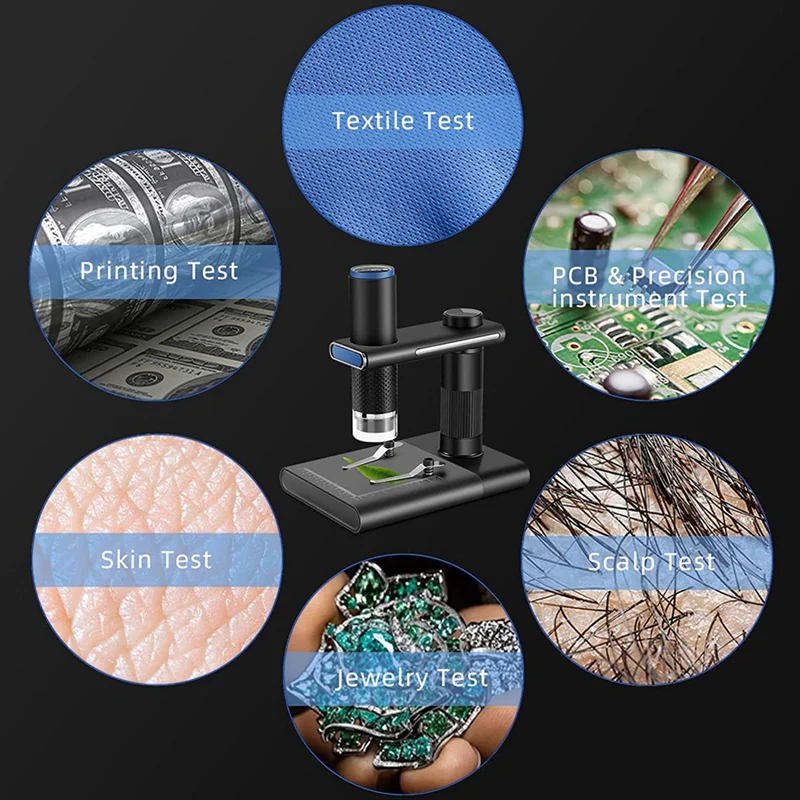 Promotion! Wifi Camera Microscope For Phone, 50-1000X Portable Handheld USB Digital Microscope With Adjustable Stand,Compatible
Promotion! Wifi Camera Microscope For Phone, 50-1000X Portable Handheld USB Digital Microscope With Adjustable Stand,Compatible