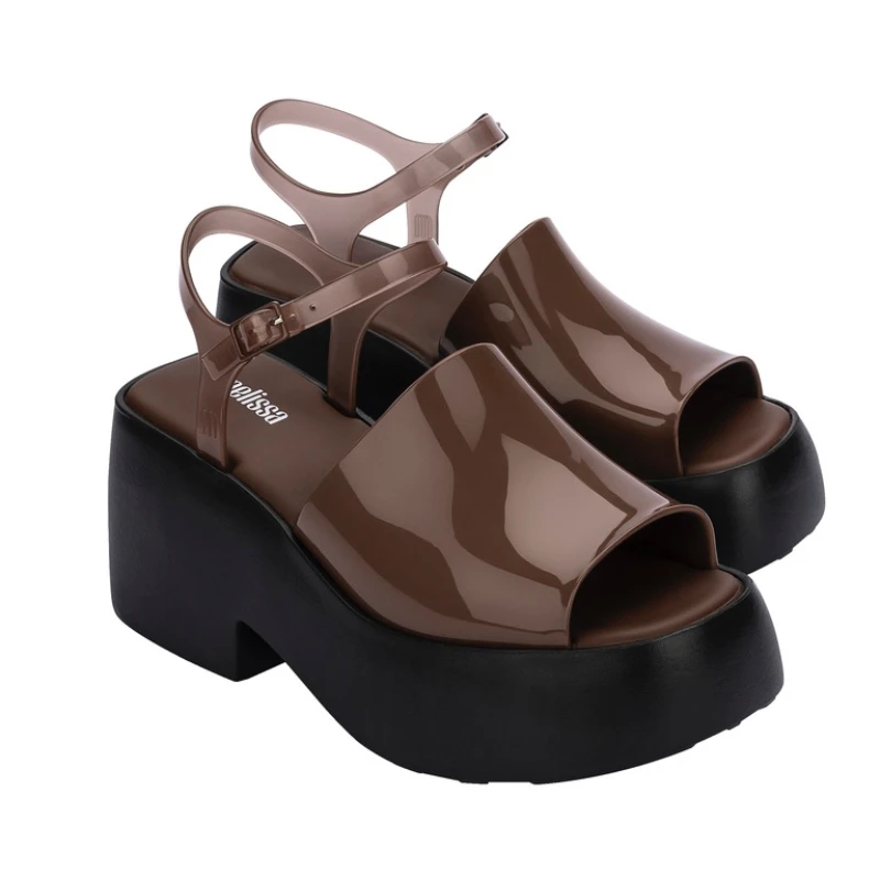 Melissa Brand New Heels Woman Platform Wedges Shoes Ladies Summer Sandals Buckle Non-slip Beach Sandals
Melissa Brand New Heels Woman Platform Wedges Shoes Ladies Summer Sandals Buckle Non-slip Beach Sandals