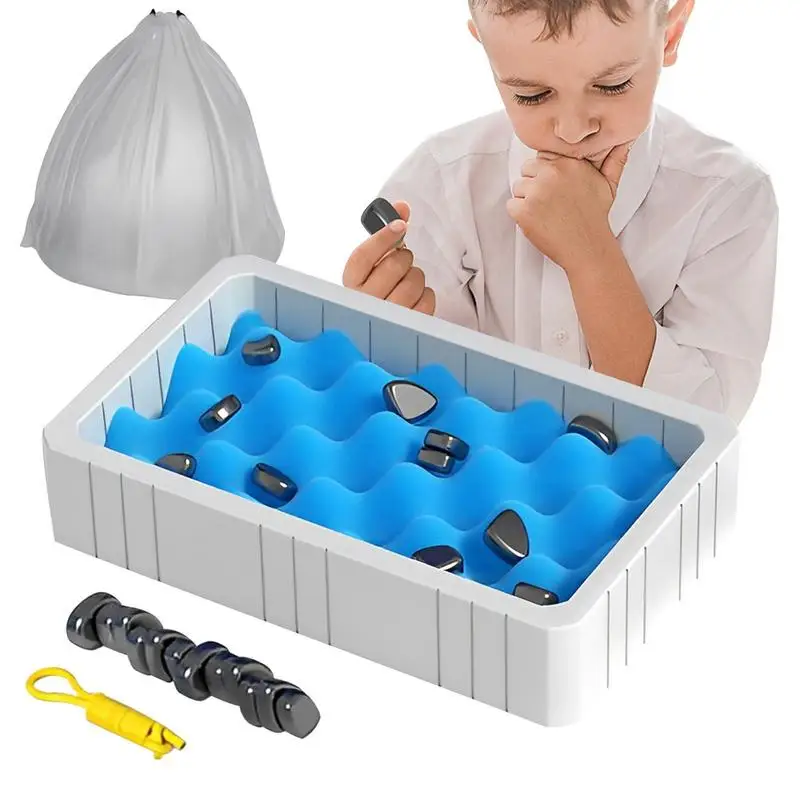 Chess Set 2 Player Games Magnetic Effect Chess Set Children's Double Mode Board Set Childhood Interactive Logical Thinking
Chess Set 2 Player Games Magnetic Effect Chess Set Children's Double Mode Board Set Childhood Interactive Logical Thinking