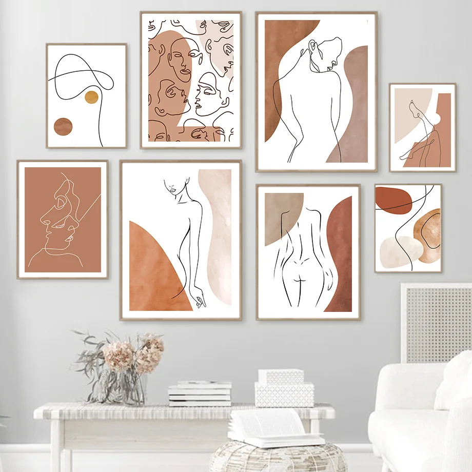Abstract Line Girl Face Sexy Body Gallery Wall Art Canvas Nordic PostersPainting And Prints Wall Pictures For Living Room Decor
Abstract Line Girl Face Sexy Body Gallery Wall Art Canvas Nordic PostersPainting And Prints Wall Pictures For Living Room Decor