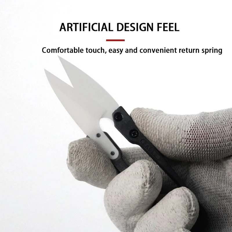 Ceramic U-Shaped Scissors Are Insulated And Rust Resistant, Used For Repairing Mobile Phones, Cutting Battery Cables, Etc
Ceramic U-Shaped Scissors Are Insulated And Rust Resistant, Used For Repairing Mobile Phones, Cutting Battery Cables, Etc