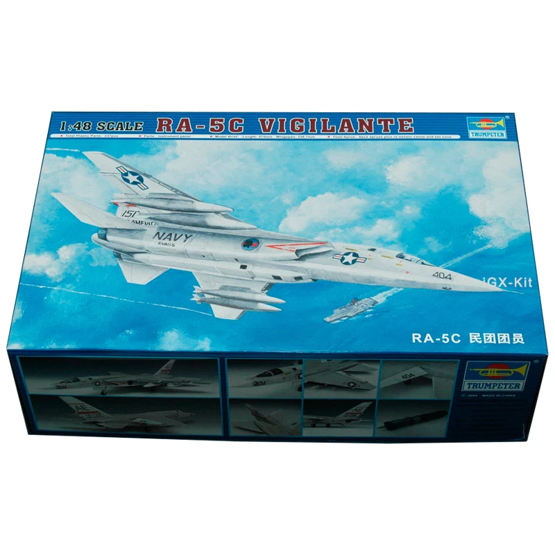 Модель самолета Trumpeter 1/48 02809 US RA5C, пластиковая Сборная модель самолета, военный подарок, игрушка
Модель самолета Trumpeter 1/48 02809 US RA5C, пластиковая Сборная модель самолета, военный подарок, игрушка